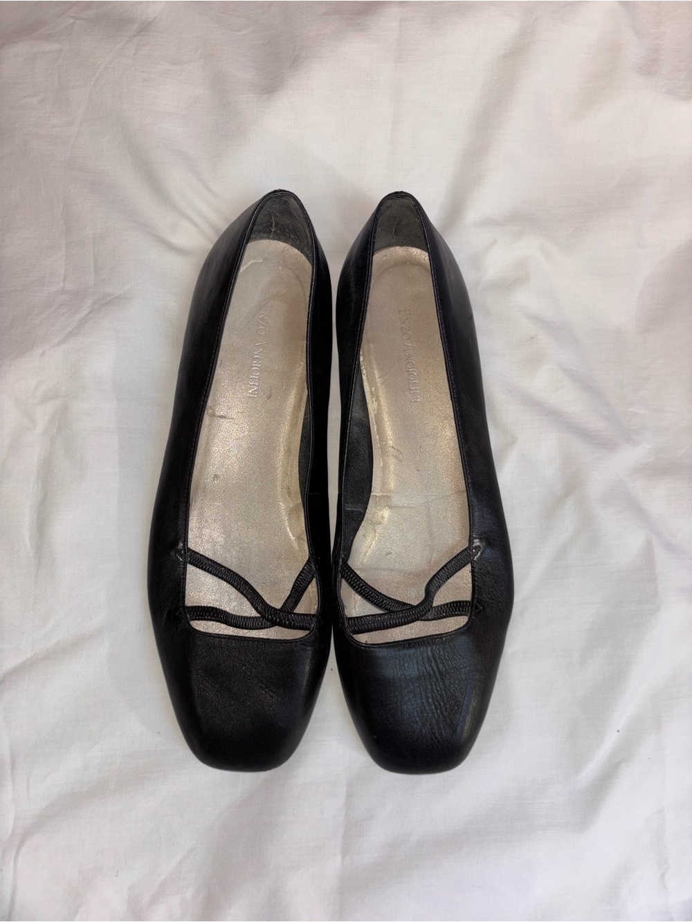 Vintage Enzo Angiolini Women's Flats Size 9.5 W